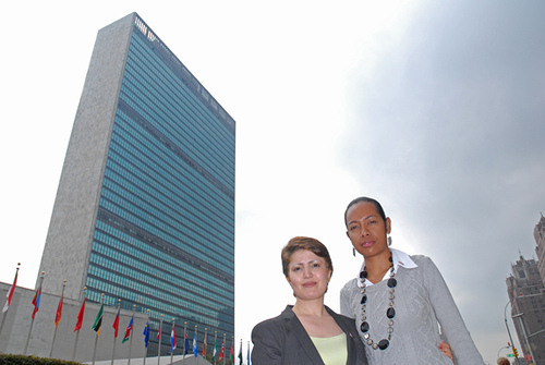 Dr. Widad Akreyi attending the UN First Committee in New York
