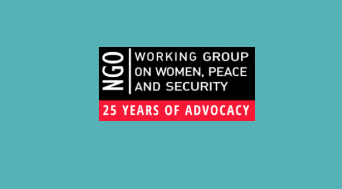 MONTHLY ACTION POINTS ON WOMEN, PEACE AND SECURITY