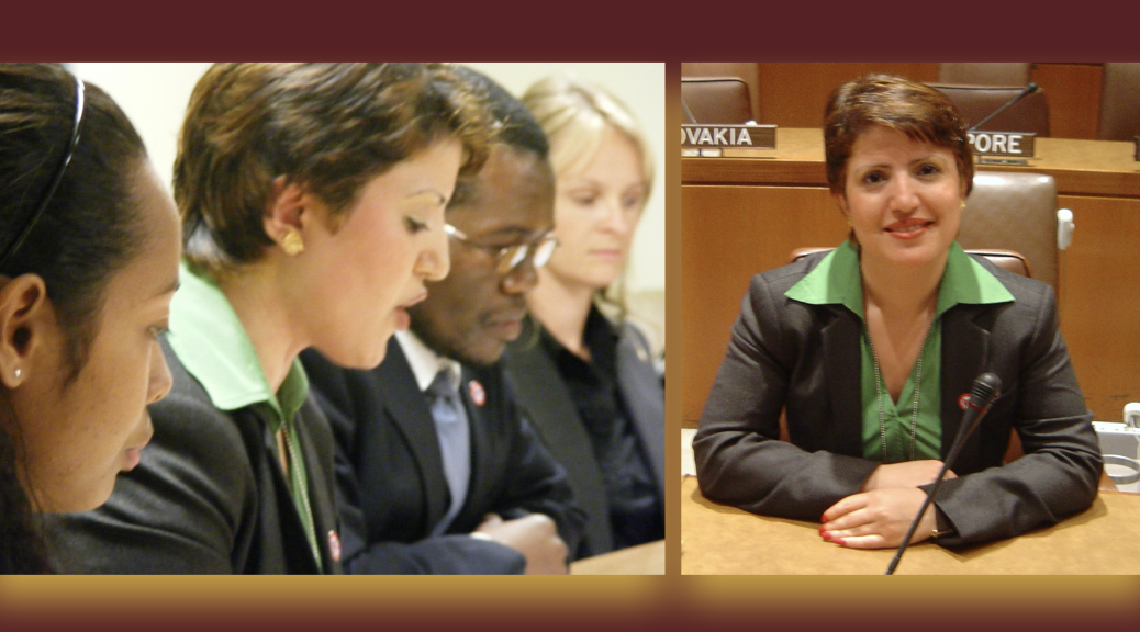 Dr. Widad Akreyi attended the United Nations 62nd General Assembly