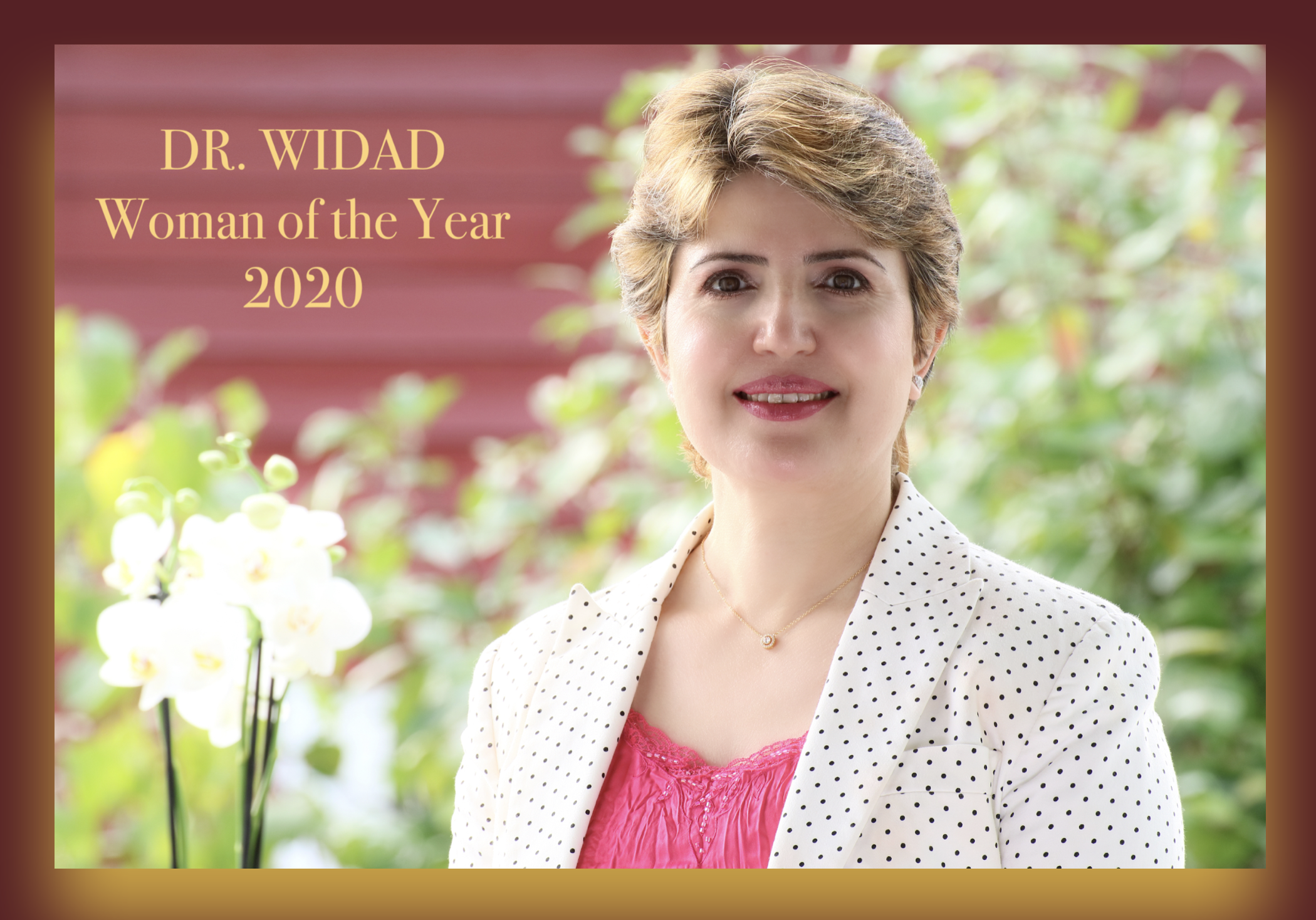 Dr. Widad Akreyi honored as UK Woman of the Year 2020 celebrating global human rights and epidemiology achievements